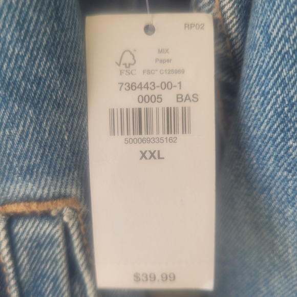 NWT Old Navy Blue Denim Jacket - Picture 3 of 7